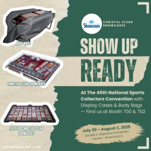 Trade show exhibitor readiness campaign for sports collectors convention