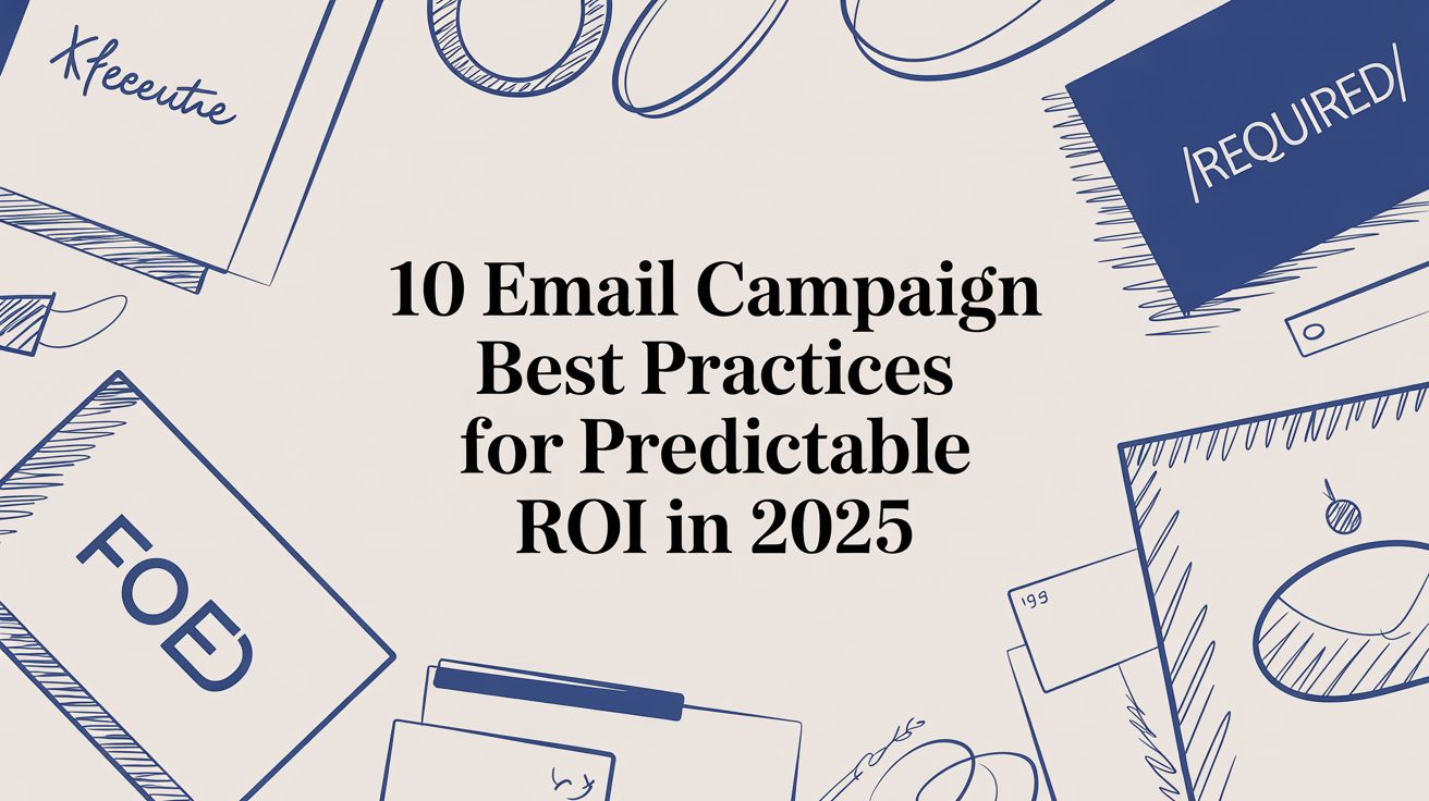 Email campaign best practices for predictable marketing ROI in 2025