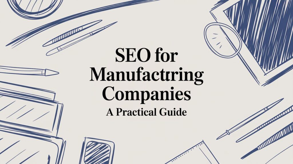 SEO playbook for manufacturing companies with practical optimization strategies