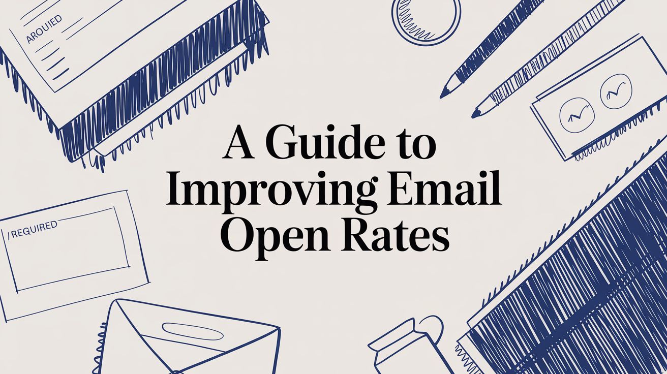 Email marketing guide focused on improving open rates and engagement