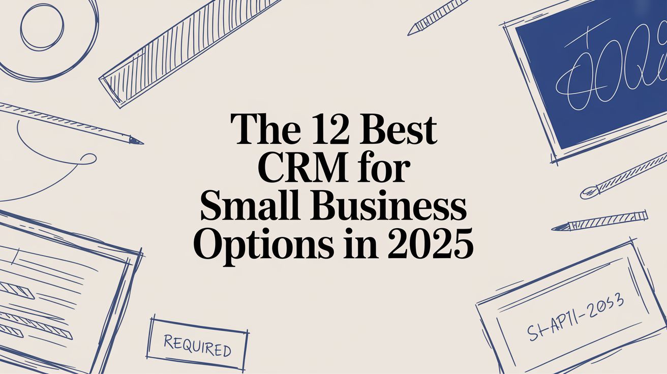 Best CRM software for small businesses in 2025 to manage sales and leads