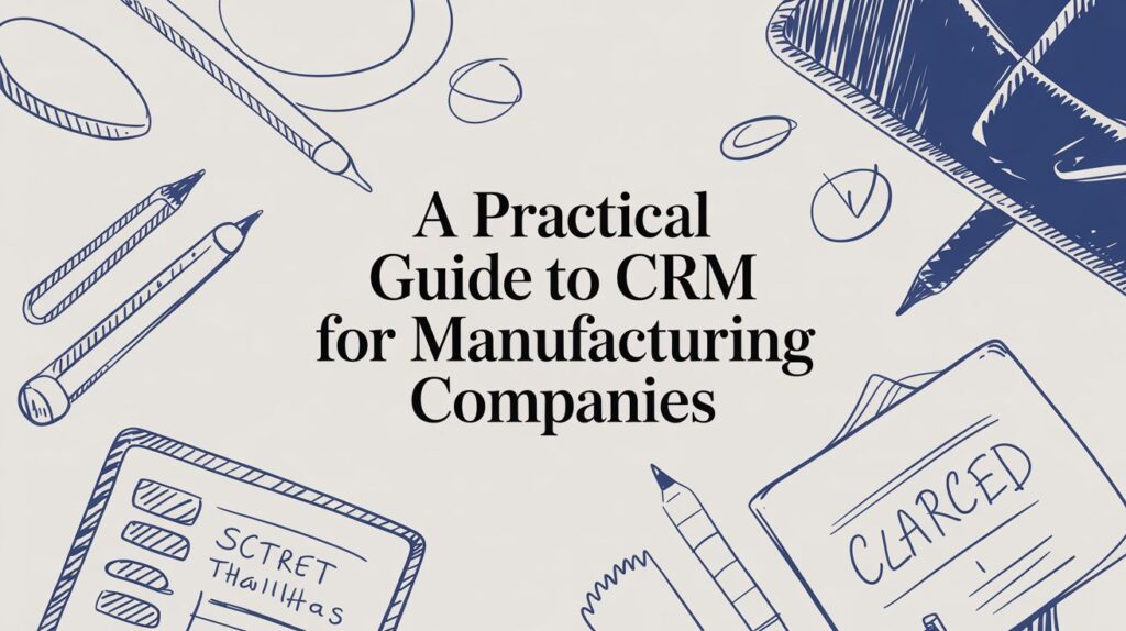 CRM for manufacturing companies guide to manage leads, sales, and automation