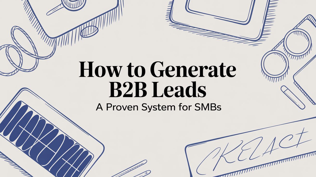 Proven B2B lead generation system for small and mid-size businesses