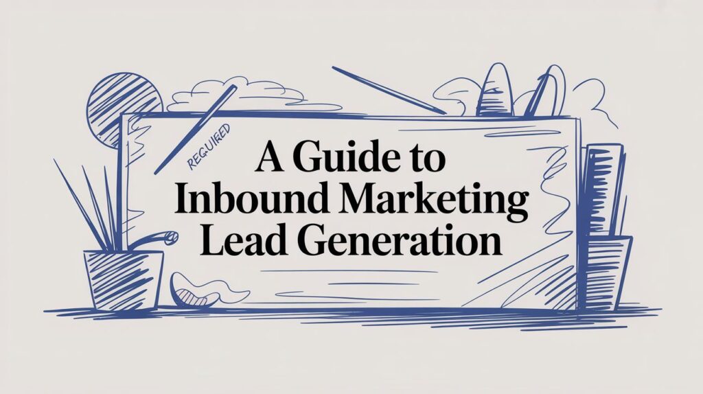 Inbound marketing lead generation guide for building predictable B2B leads