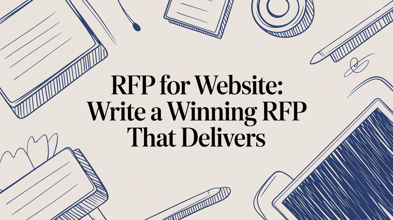 Website RFP guide explaining how to write a winning request for proposal