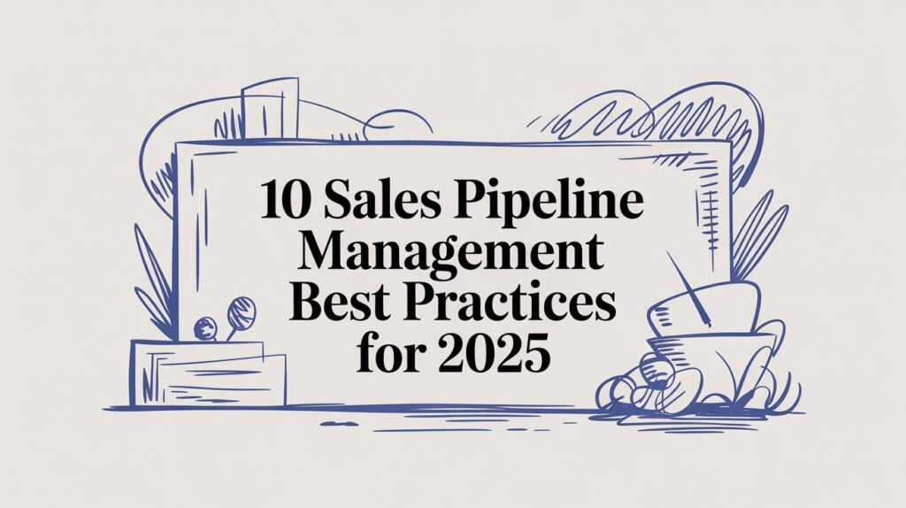 Sales pipeline management best practices for 2025 to improve conversions and revenue