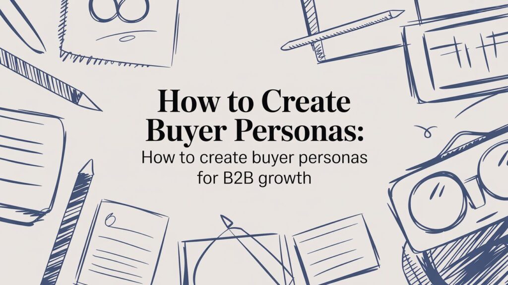 How to create B2B buyer personas for growth-focused marketing and sales alignment