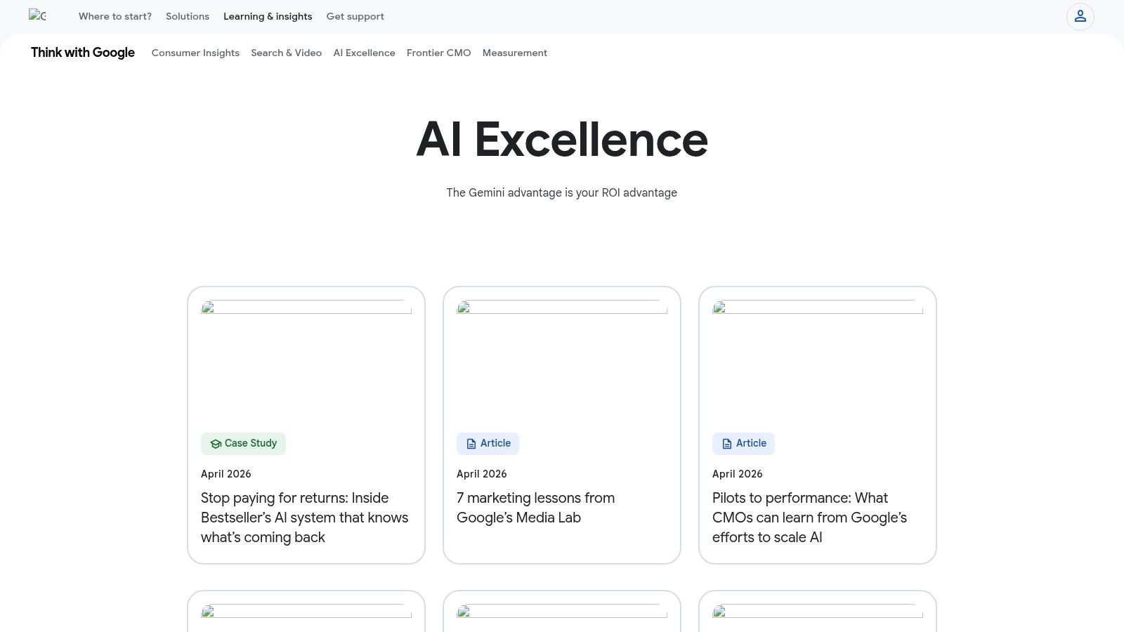 Think with Google: The Measurement-First Case Study